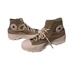 Converse Chuck Taylor All Star Lugged Platform High‎ Tops – Olive | Women’s 9